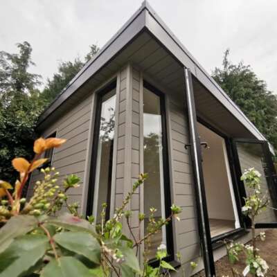 Garden Room Built with Composite Cladding - Assured Composite