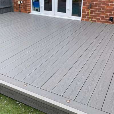 Light Grey Premier Composite Decking - Assured Composite