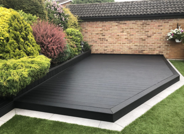 Charcoal Composite Decking - Assured Compsoite